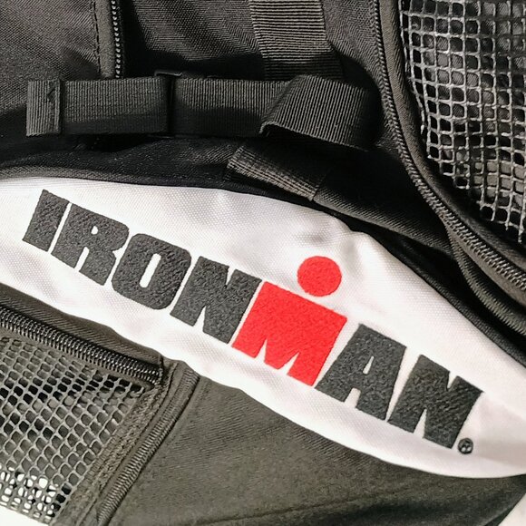 EUC: Ironman Black & White Memorial Hermann Texas Triathlon Gear Bag - Picture 3 of 8
